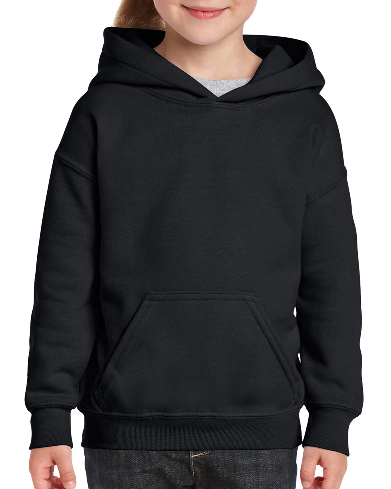 18500B Gildan® Heavy Blend™ Youth Hooded Sweatshirt - Image 4