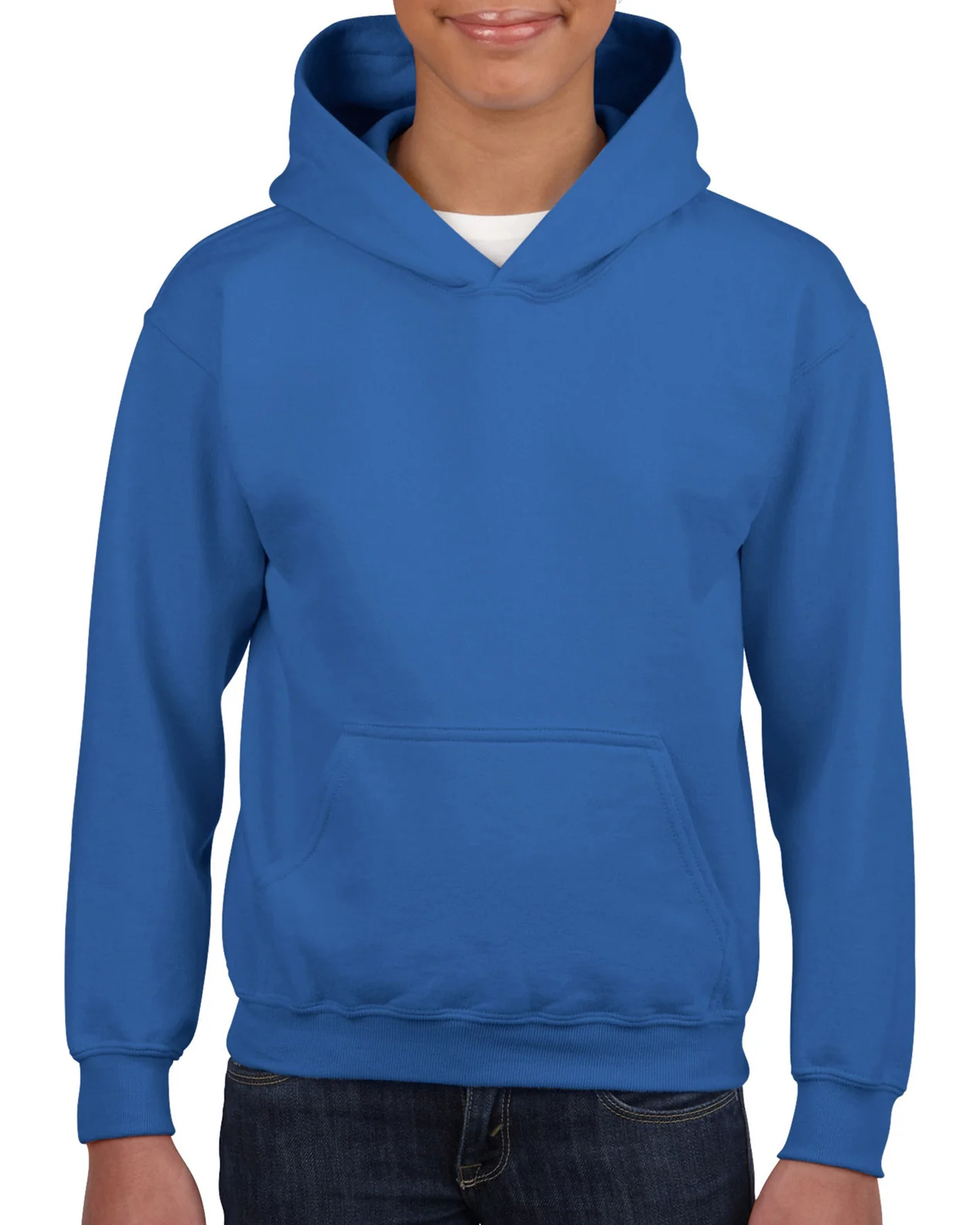 18500B Gildan® Heavy Blend™ Youth Hooded Sweatshirt - Image 6