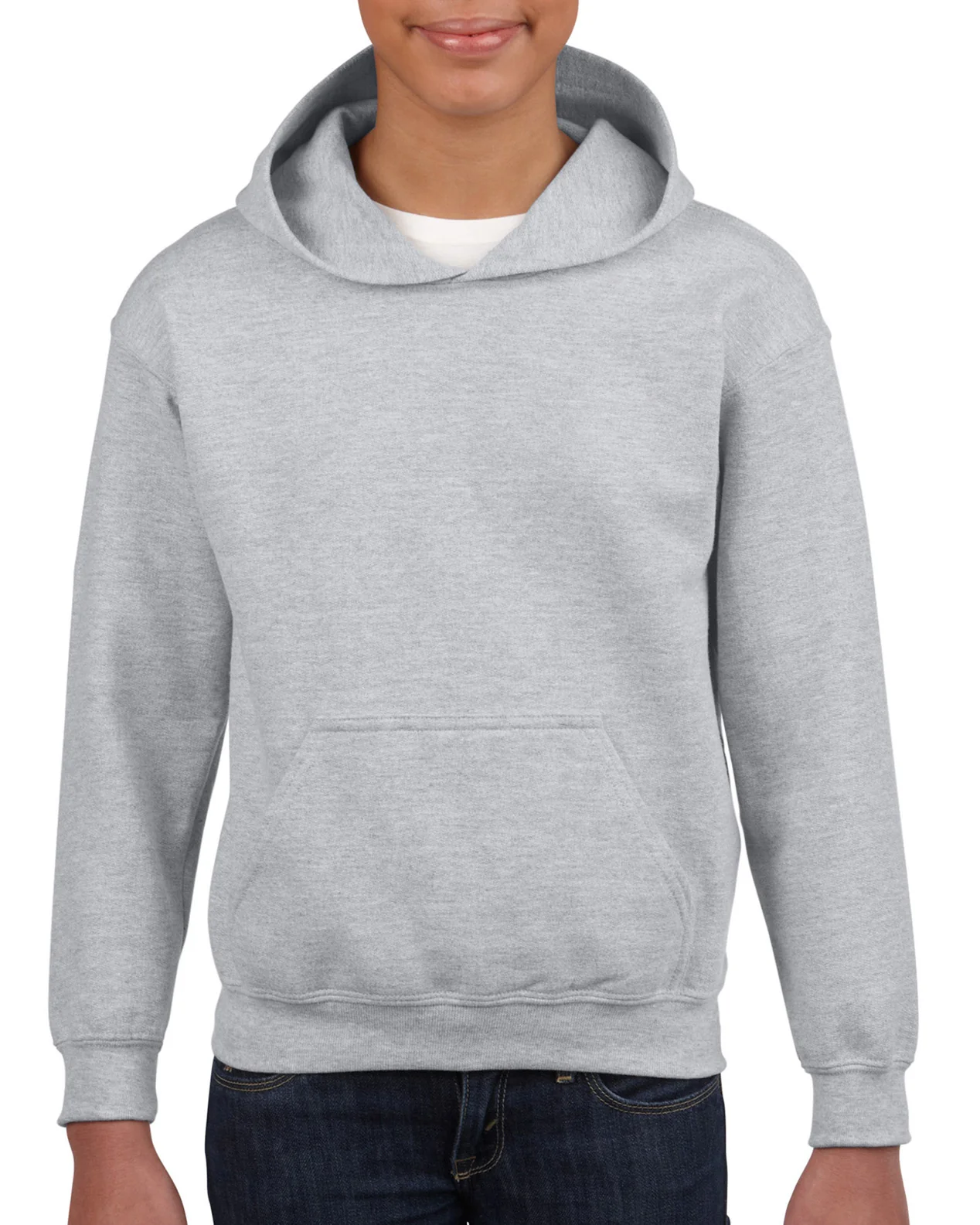 18500B Gildan® Heavy Blend™ Youth Hooded Sweatshirt - Image 7