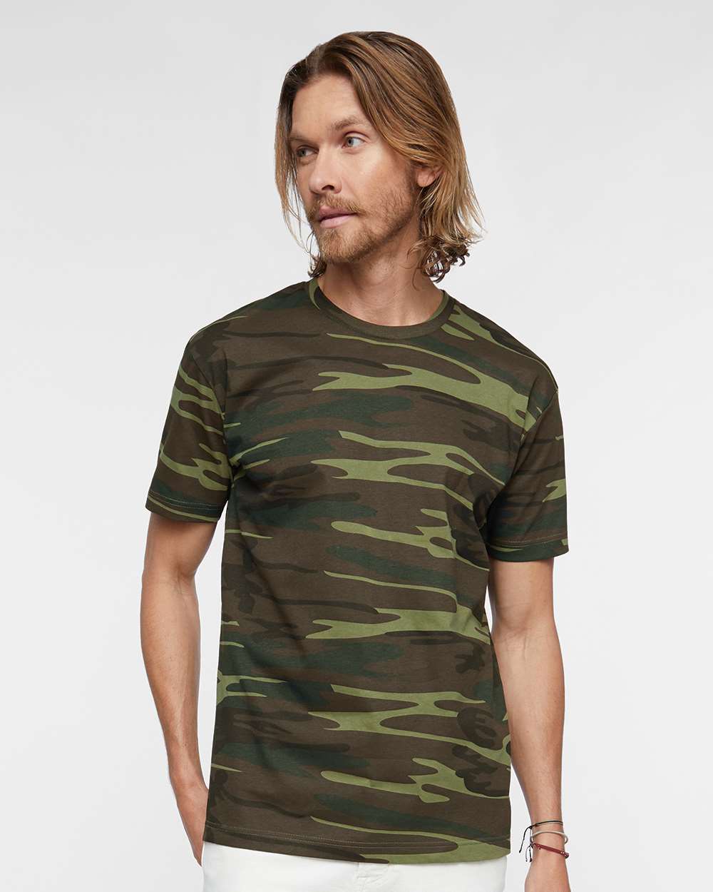 3907 ADULT CAMO TEE - Image 3