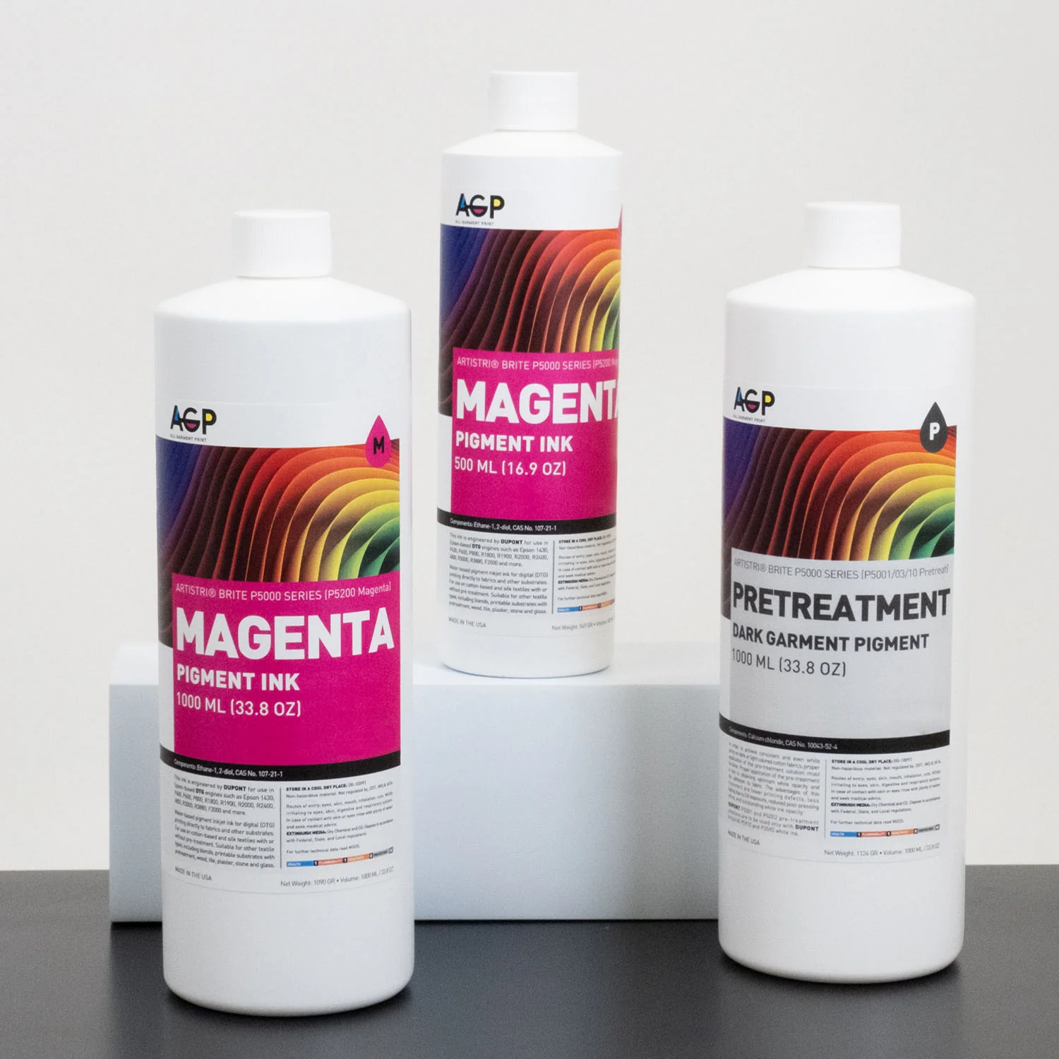 AGP – All Garment Print Wholesale DuPont Artistri Brite P5000 Series Bulk DTG Textile Ink for Epson - Image 13