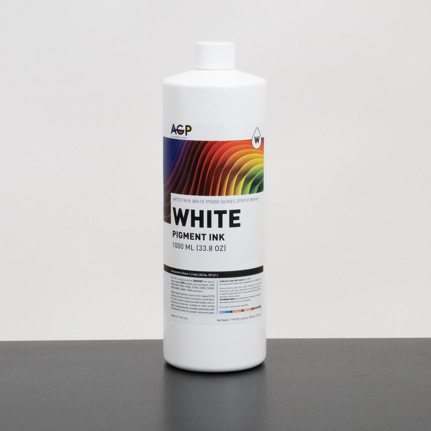 AGP – All Garment Print Wholesale DuPont Artistri Brite P5000 Series Bulk DTG Textile Ink for Epson - Image 8