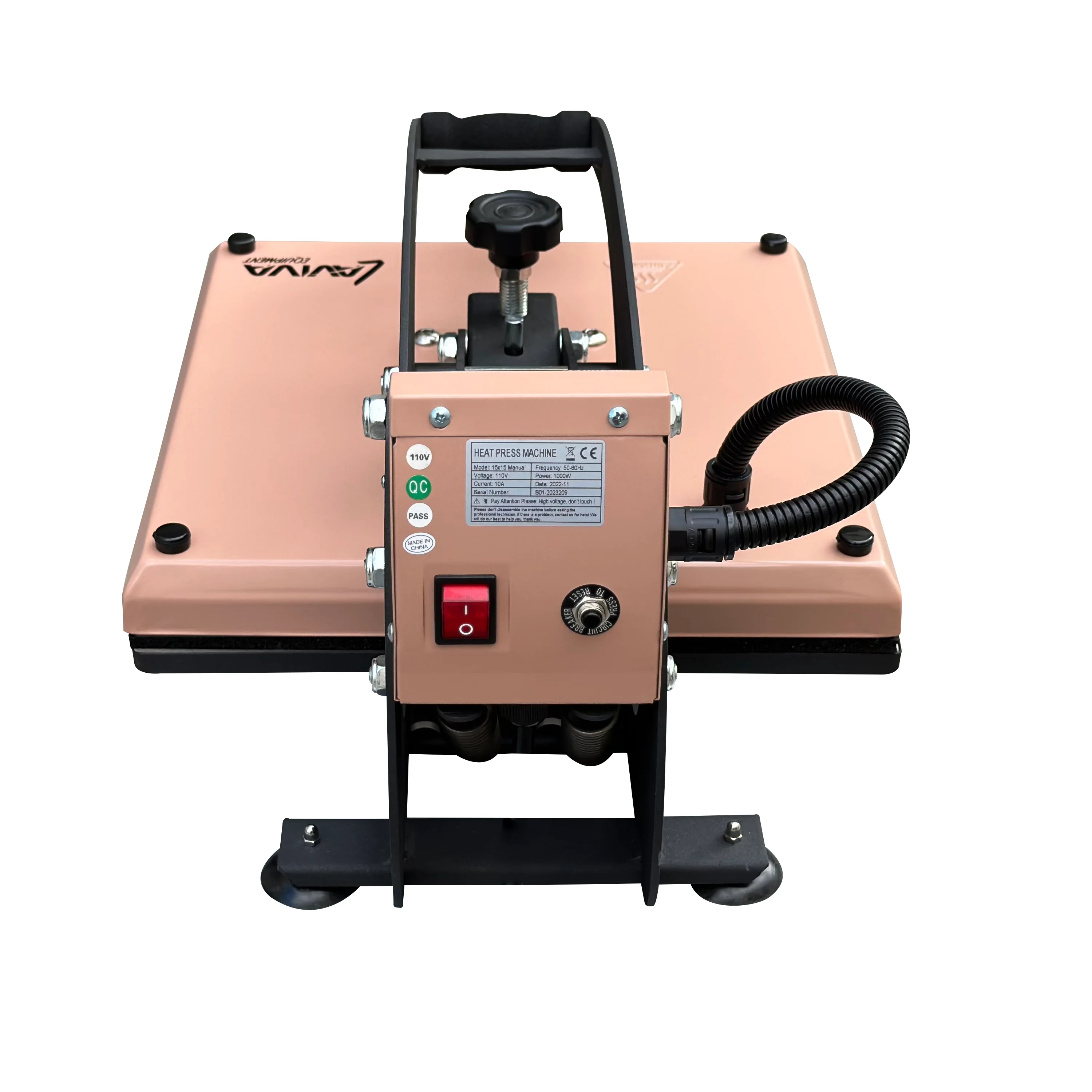 Auto-Open Heat Press 15" x 15" - Image 6