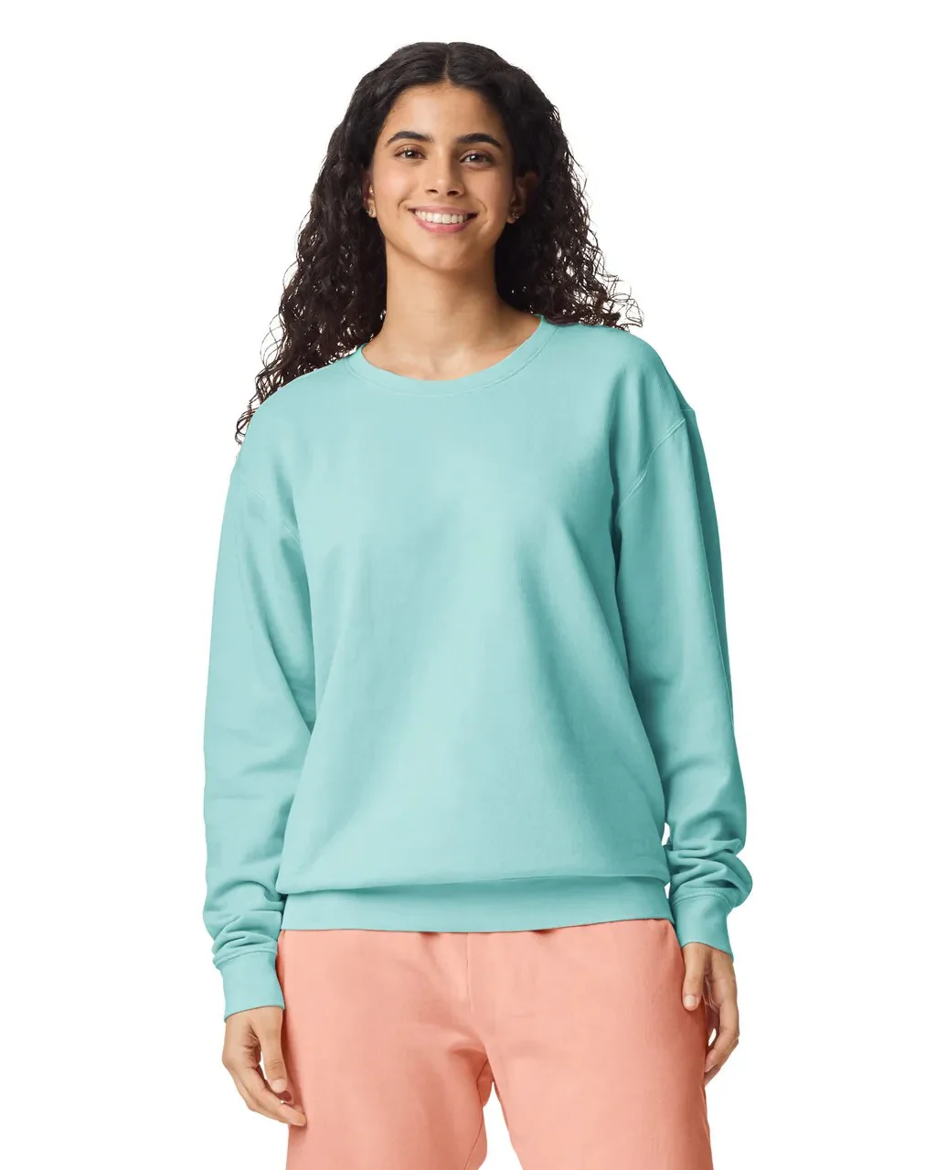Comfort Colors 1466 Lightweight Crewneck Sweatshirt - Image 17