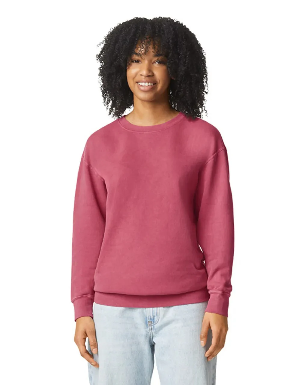 Comfort Colors 1466 Lightweight Crewneck Sweatshirt - Image 18