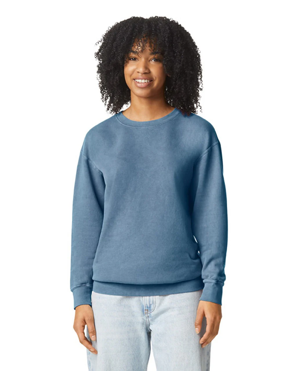 Comfort Colors 1466 Lightweight Crewneck Sweatshirt - Image 2