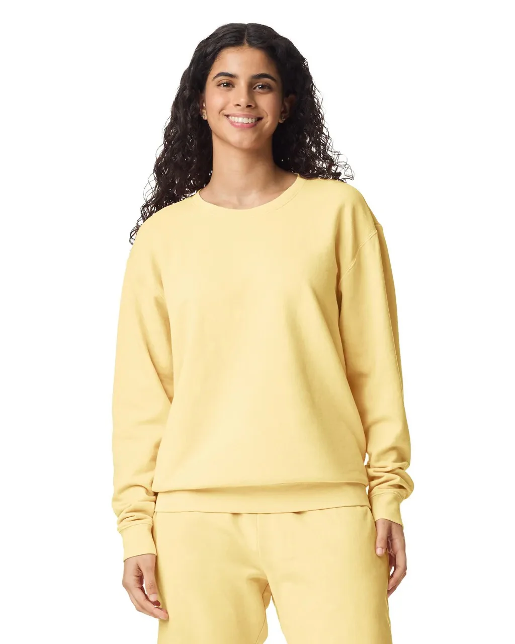 Comfort Colors 1466 Lightweight Crewneck Sweatshirt - Image 3