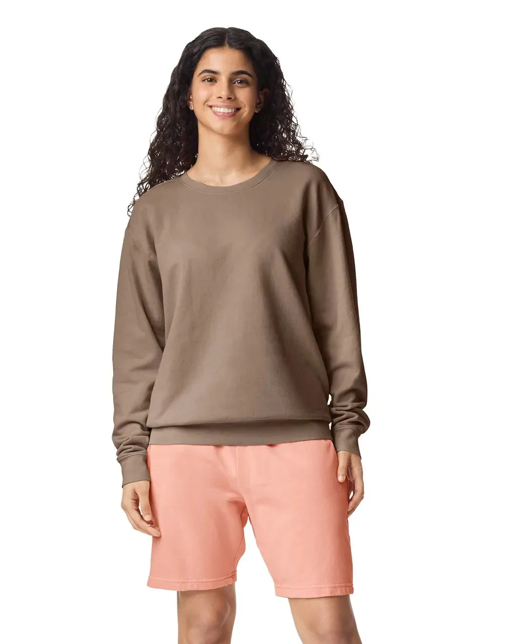 Comfort Colors 1466 Lightweight Crewneck Sweatshirt - Image 6