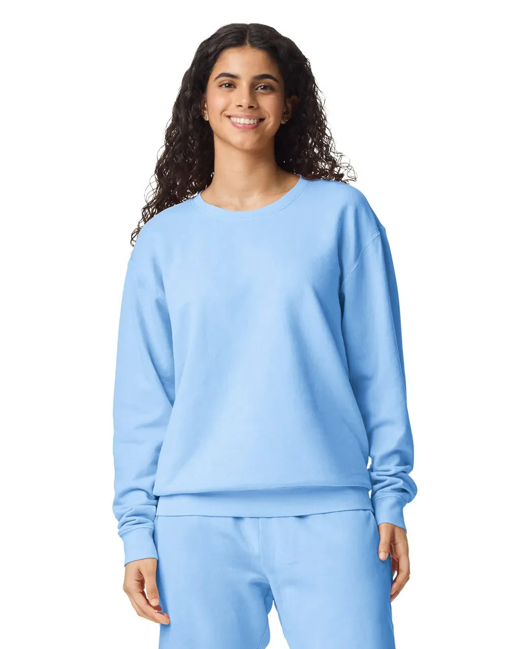 Comfort Colors 1466 Lightweight Crewneck Sweatshirt - Image 9