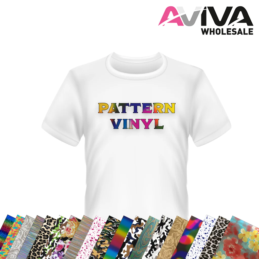 Ultra Flex Pattern Foil Multi Stripe 117 20” wide Heat TRANSFER Vinyl for T-Shirt and Apparel - HTV - Image 3