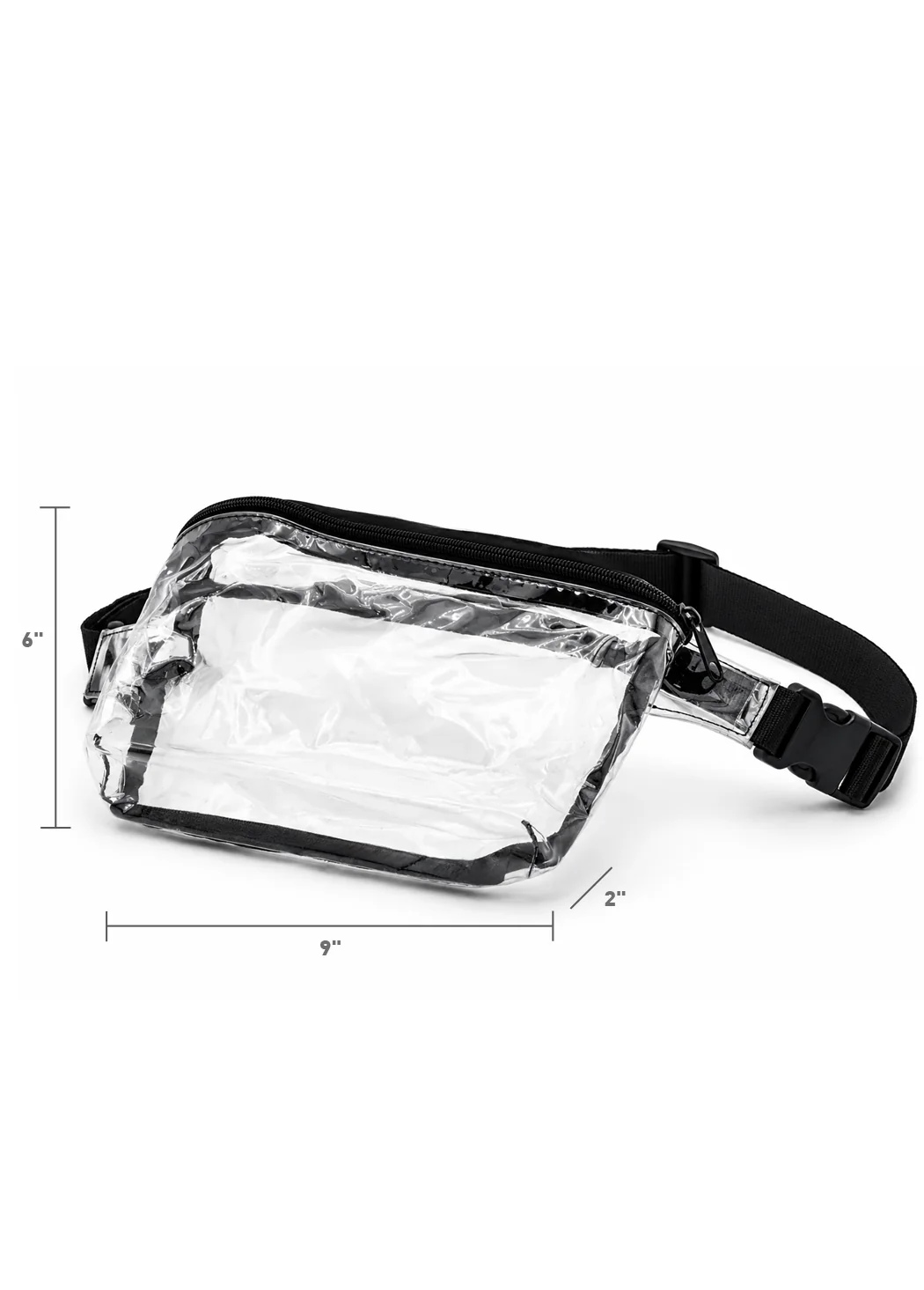 Heavy Duty Clear Stadium and School Bags - Premium Transparent PVC Backpack, Tote, Crossbody & Hip Bag - Image 5