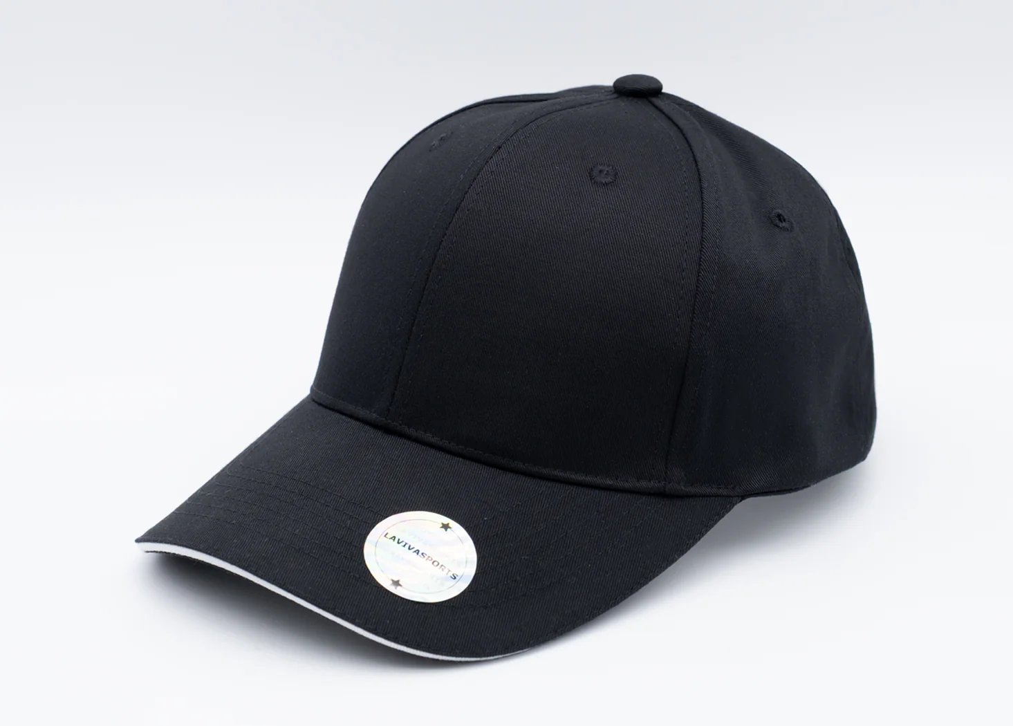 Classic Twill Baseball Cap – Breathable & Adjustable Fit - Image 3