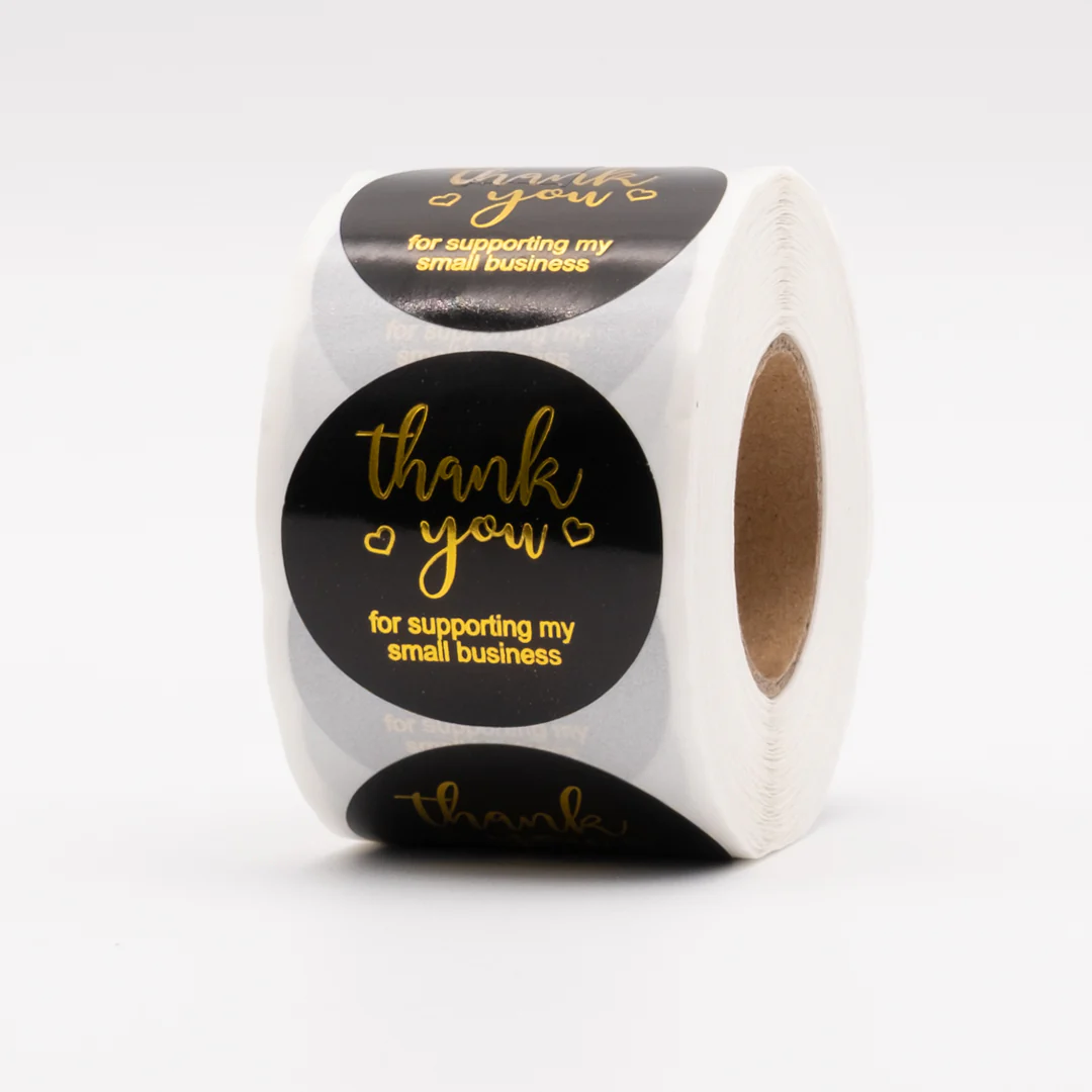 Round "Thank You" Labels - Image 3