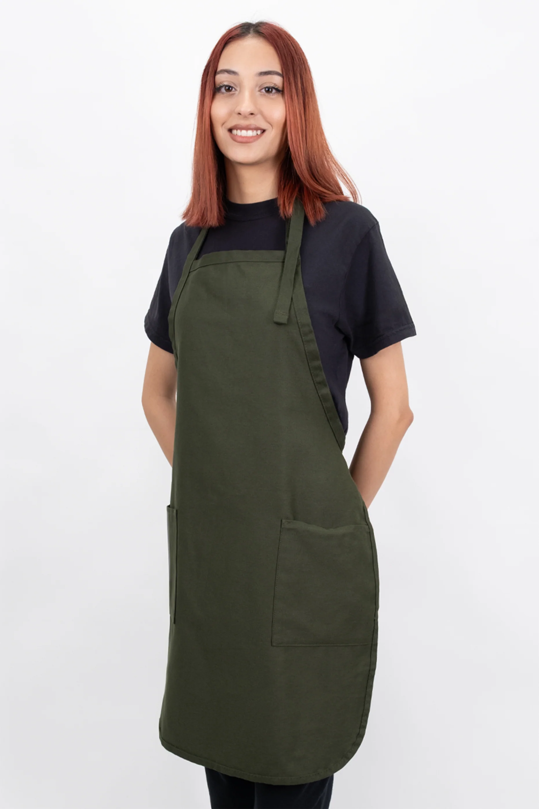 Laviva Sports™ Full Length Apron with 2 Patch Pockets - Image 29