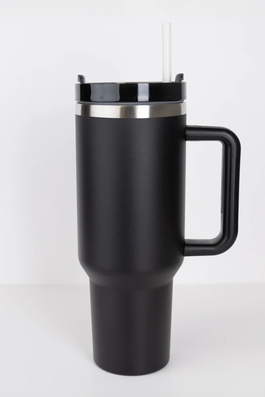 RoadSip Stainless Steel Tumbler with Handle and Sip 40 oz. - Image 13