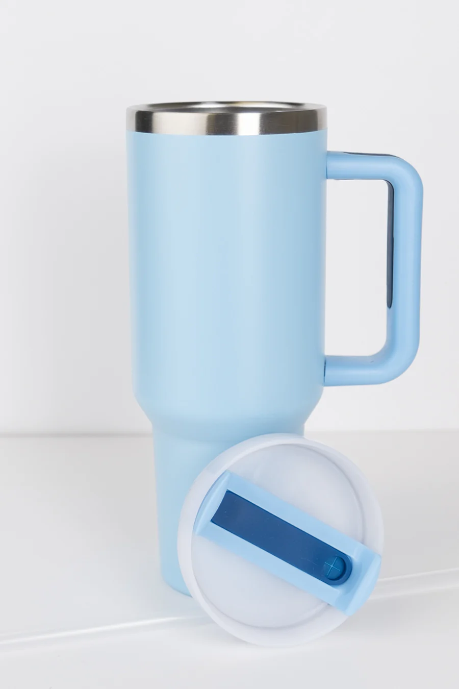 RoadSip Stainless Steel Tumbler with Handle and Sip 40 oz. - Image 15
