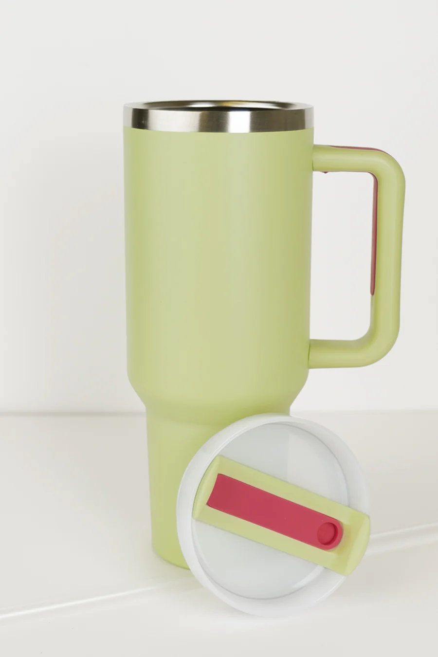 RoadSip Stainless Steel Tumbler with Handle and Sip 40 oz. - Image 22