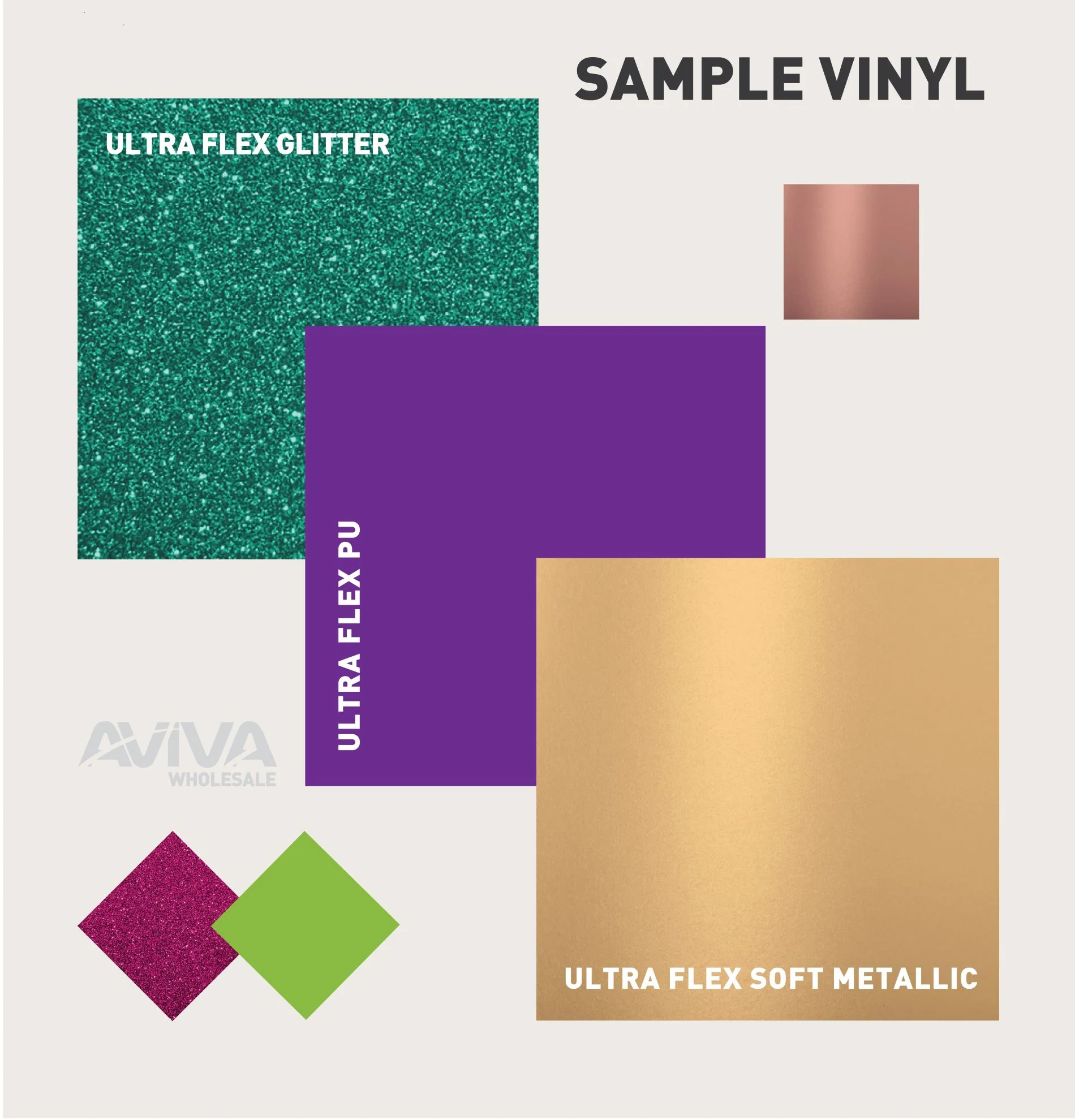 SAMPLE HEAT TRANSFER VINYL PACK