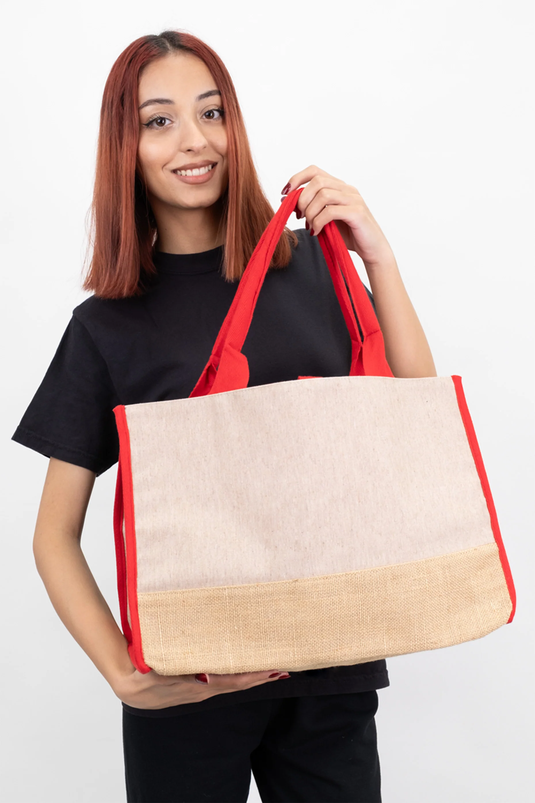 Trimmed Jute Tote Bag - Classy and Eco-Friendly - Image 14