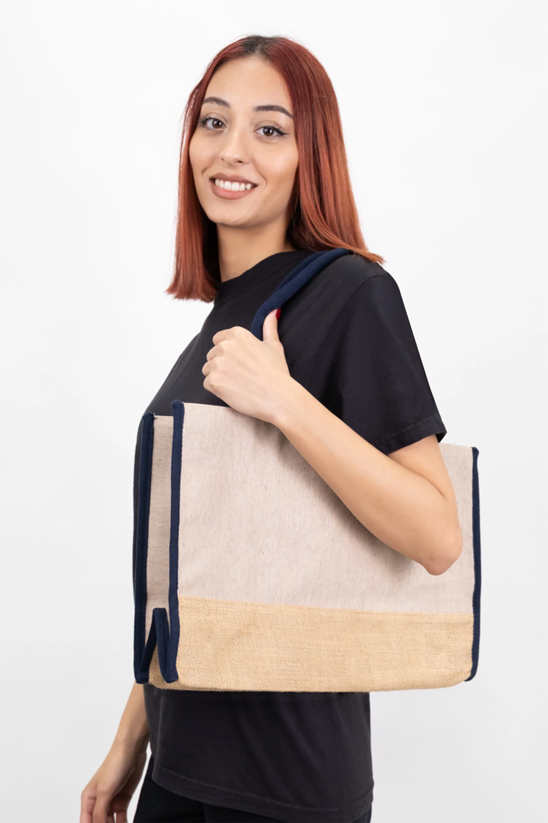 Trimmed Jute Tote Bag - Classy and Eco-Friendly - Image 6