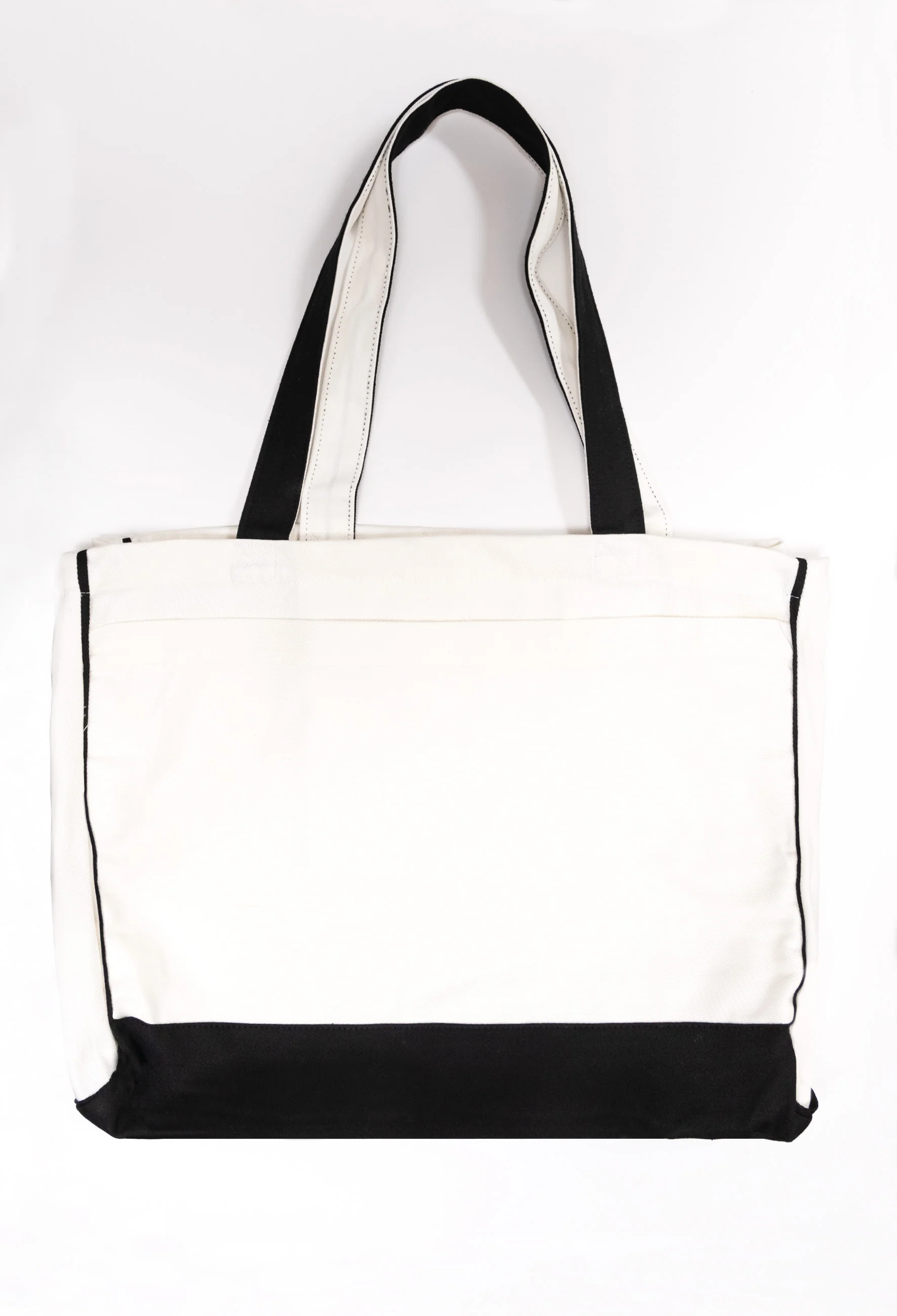 Trimmed Tote Bag - Sleek and Versatile - Image 11