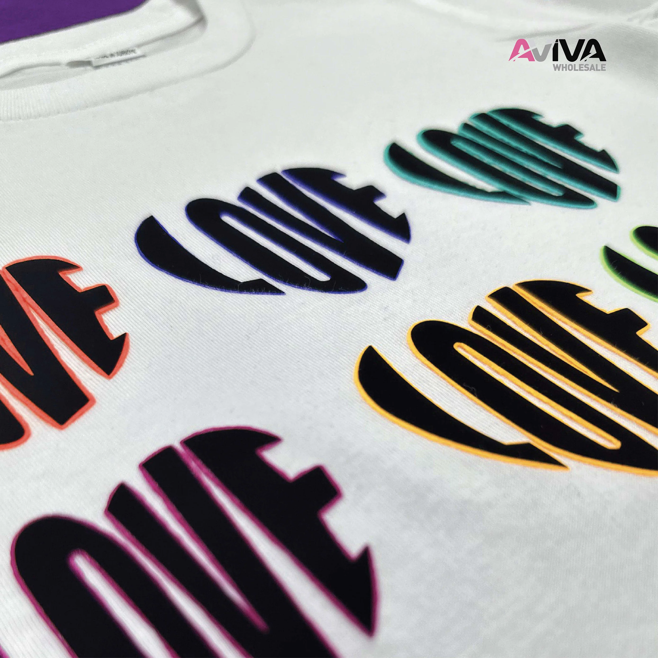 Ultra Flex Two-Tone Puff 20” wide Heat TRANSFER Vinyl for T-Shirt and Apparel - HTV - Image 4